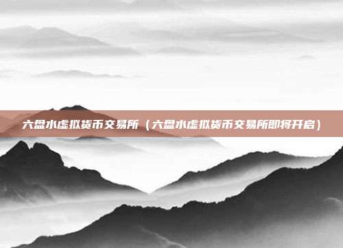 六盘水虚拟货币交易所（六盘水虚拟货币交易所即将开启）