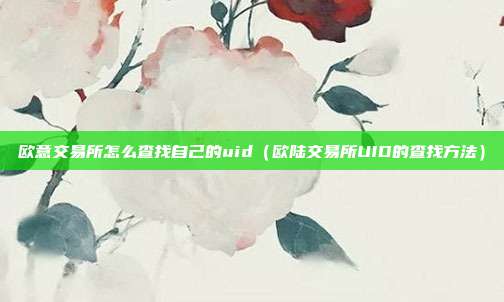 欧意交易所怎么查找自己的uid（欧陆交易所UID的查找方法）