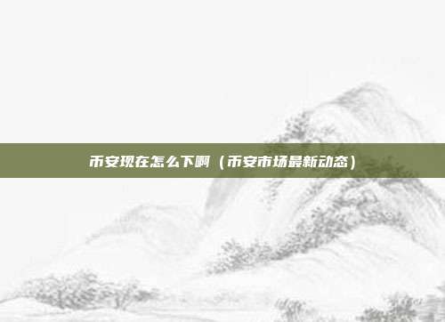 币安现在怎么下啊（币安市场最新动态）