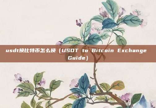 usdt换比特币怎么换（USDT to Bitcoin Exchange Guide）