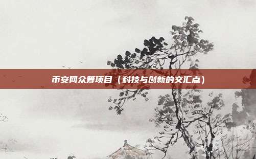 币安网众筹项目（科技与创新的交汇点）