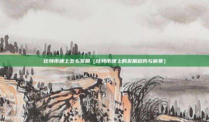 比特币晚上怎么发展（比特币晚上的发展趋势与前景）