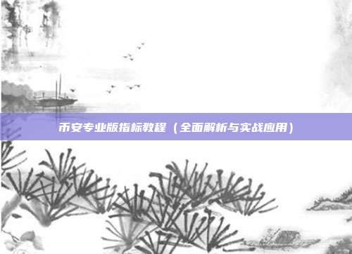 币安专业版指标教程（全面解析与实战应用）