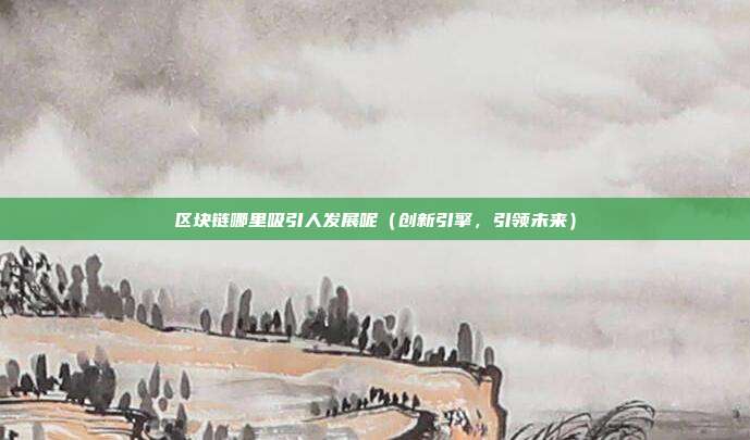 区块链哪里吸引人发展呢（创新引擎，引领未来）