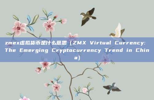 zmex虚拟货币是什么意思（ZMX Virtual Currency: The Emerging Cryptocurrency Trend in China）