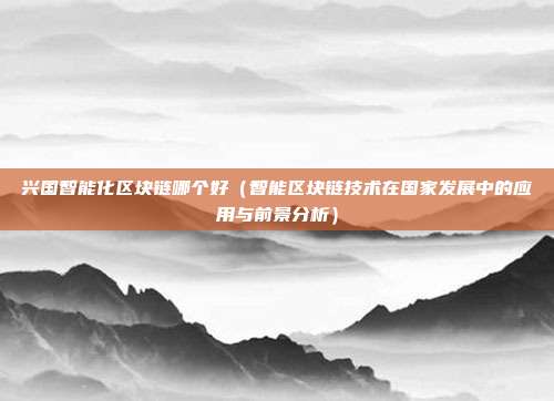 兴国智能化区块链哪个好（智能区块链技术在国家发展中的应用与前景分析）