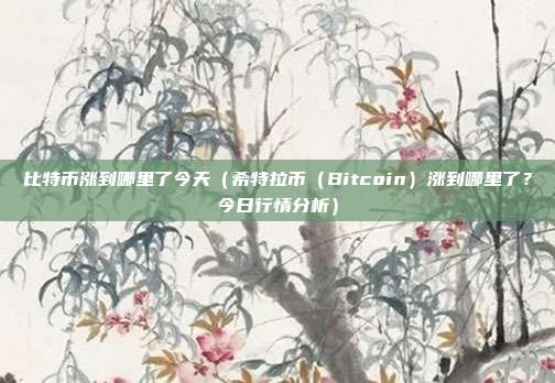 比特币涨到哪里了今天（希特拉币（Bitcoin）涨到哪里了？今日行情分析）