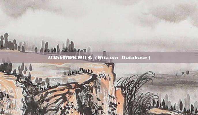 比特币数据库是什么（Bitcoin Database）