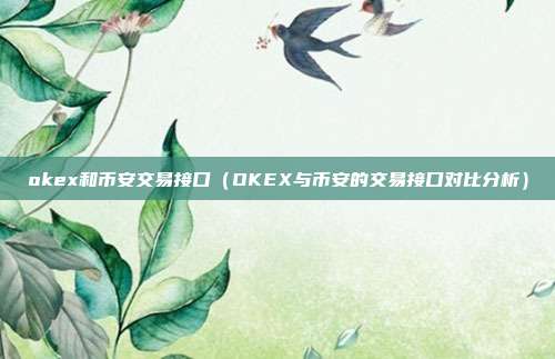 okex和币安交易接口（OKEX与币安的交易接口对比分析）