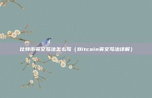 比特币英文写法怎么写（Bitcoin英文写法详解）