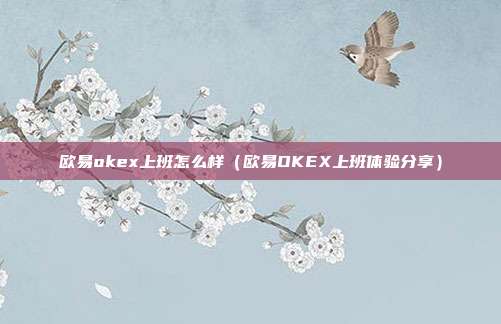 欧易okex上班怎么样（欧易OKEX上班体验分享）