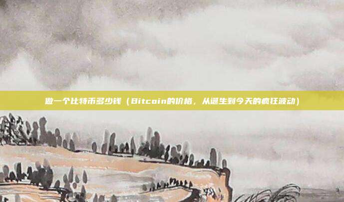 做一个比特币多少钱（Bitcoin的价格，从诞生到今天的疯狂波动）