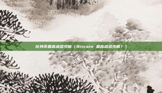 比特币最高点多少倍（Bitcoin 最高点多少倍？）