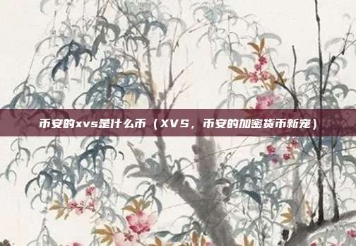 币安的xvs是什么币（XVS，币安的加密货币新宠）