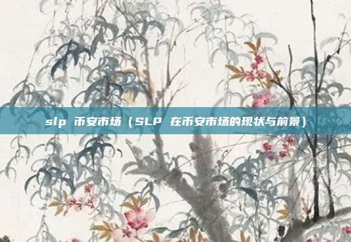 slp 币安市场（SLP 在币安市场的现状与前景）