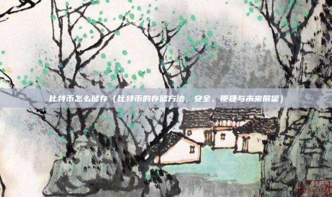 比特币怎么储存（比特币的存储方法，安全、便捷与未来展望）