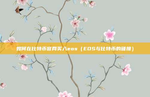 如何在比特币官网买入eos（EOS与比特币的碰撞）